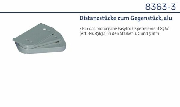 Daitem 8363-3 Distanzstücke zum Gegenstück
